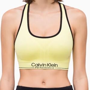 NWOT Calvin Klein Performance Sports Bra Sz XS